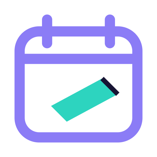 Pencilled logo